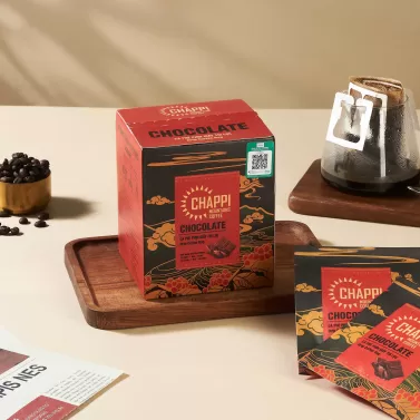 Chappi Specialty Drip Bag Coffee Mix with Chocolate - Chappi Cà Phê Đặc Sản Chocolate Túi Lọc